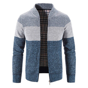 Men's Autumn Winter Warm Zipper Sweaters
