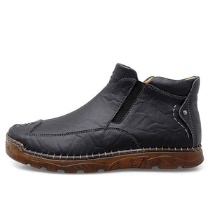 Winter Men Leather Quality Boots