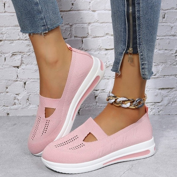Women's Thick Bottom Single Shoes