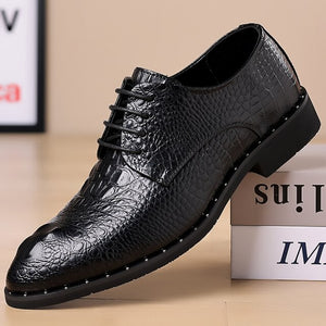 Men Fashion Business Leather Shoes