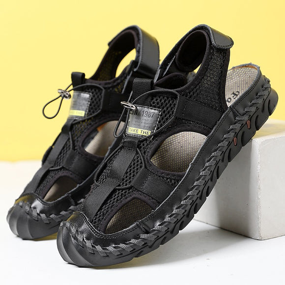 Men's Summer Outdoor Leather Sandals