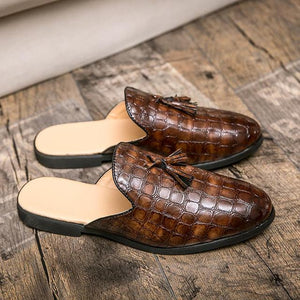 Men Luxury Casual Patent Leather Shoes