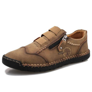 Men Genuine Leather Fashion Casual Shoes