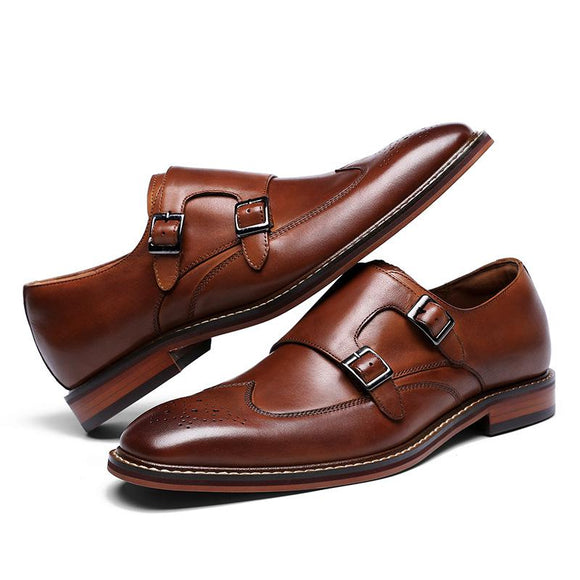 Men Brand Genuine Leather Formal Shoes