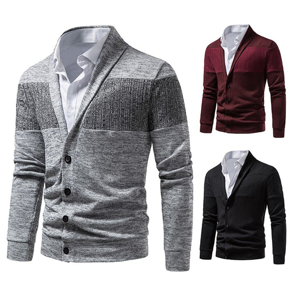 Men Spring Autumn Thin Knitted Coats