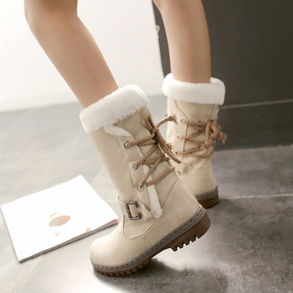 Women Winter Fashion Cotton Boots