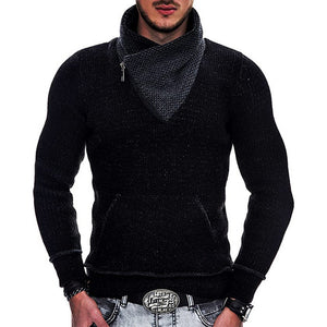 Men Autumn Fashion Turtleneck Sweater