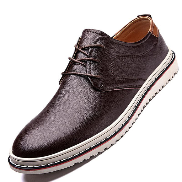 Men Genuine Leather Casual Shoes