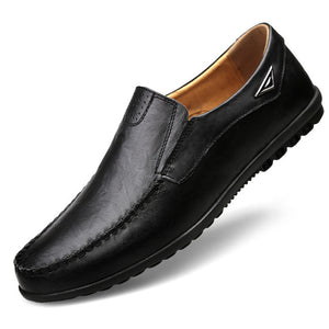 Men Casual Genuine Leather Loafers Shoes