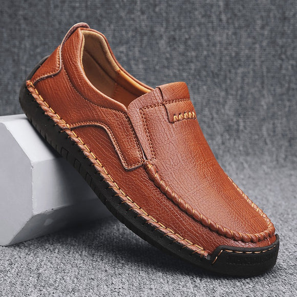 Men Casual Luxury Genuine Leather Shoes