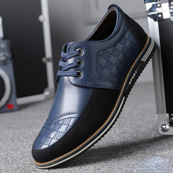 Men High Quality Big Size Casual Leather Shoes