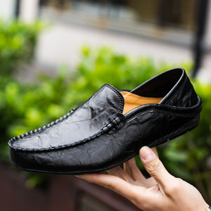 Mens Casual Summer Leather Shoes