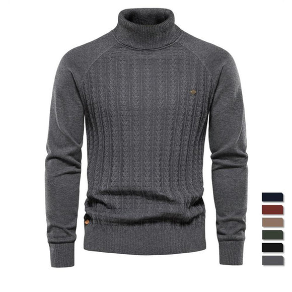 Men High Quality Warm Cotton Pullover