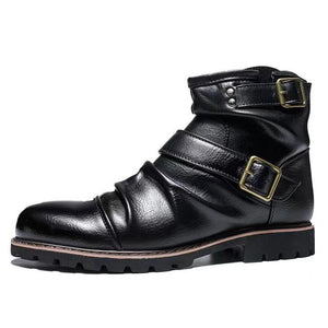Men's Fashion Vintage Leather Boots