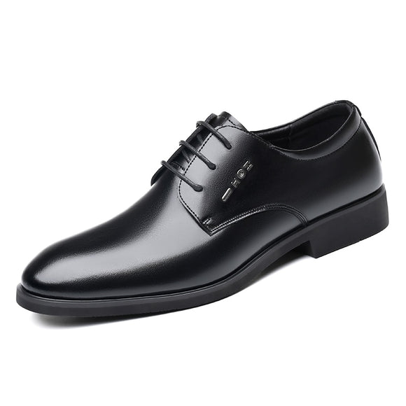 Men Simple Style Business Shoes