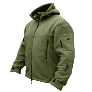 Men Outdoors Fleece Tactical Jacket
