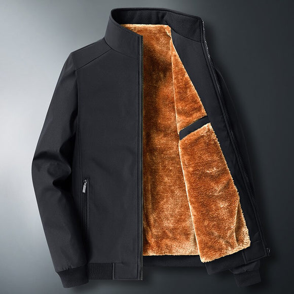 Men Winter Casual Fleece Jacket