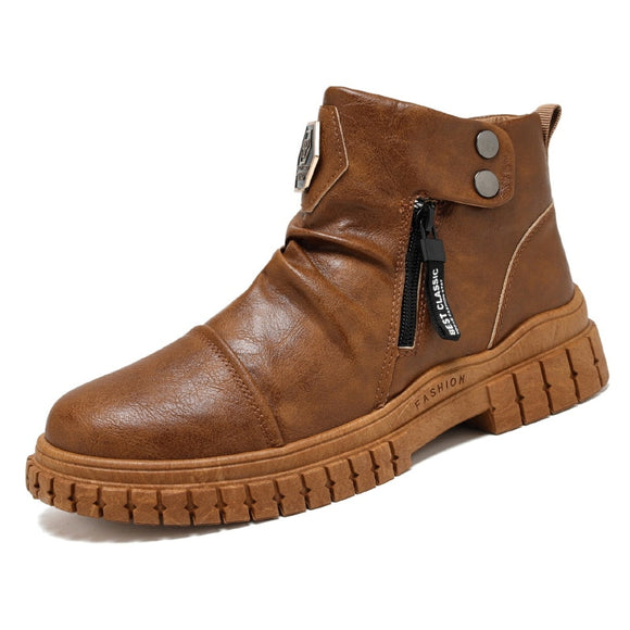 Men's PU Leather Boots