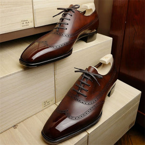 Men's High Quality PU Oxford Shoes
