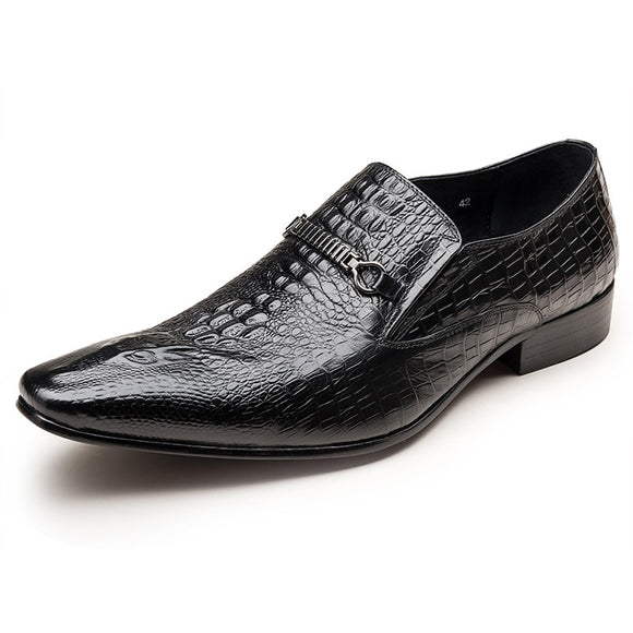 Mens Luxury Patent Leather Oxford Shoes