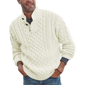 Mens Winter Leisure Knitted Sweater