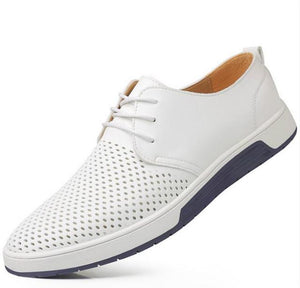 New 2023 Men Casual Leather Shoes