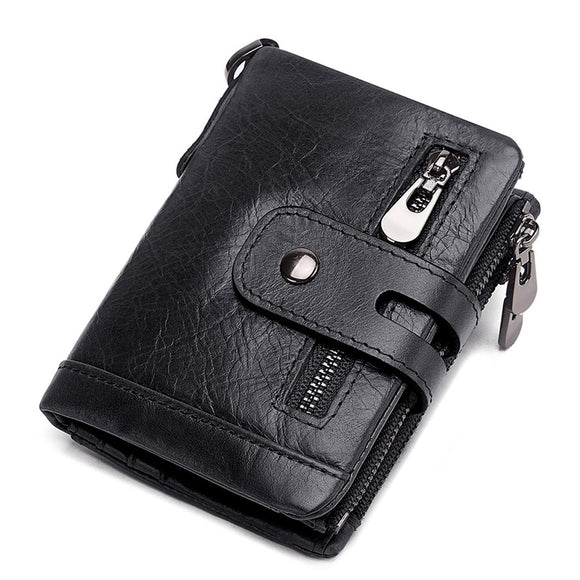 Fashion Men Genuine Leather Wallet