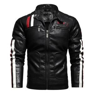 Men Fashion Motor Biker Leather Jackets