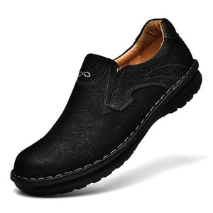 Men New Genuine Leather Loafers Shoes