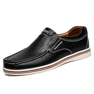 Men Genuine Leather Comfortable Casual Shoes