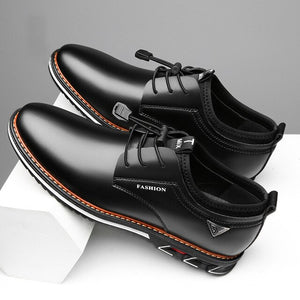 New Men Microfiber Leather Driving Shoes