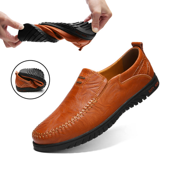 Men Fashion Lace Up Leather Casual Shoes