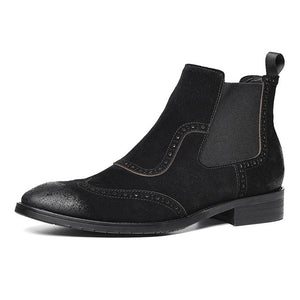 Men New Leather Elegant Chelsea Boots