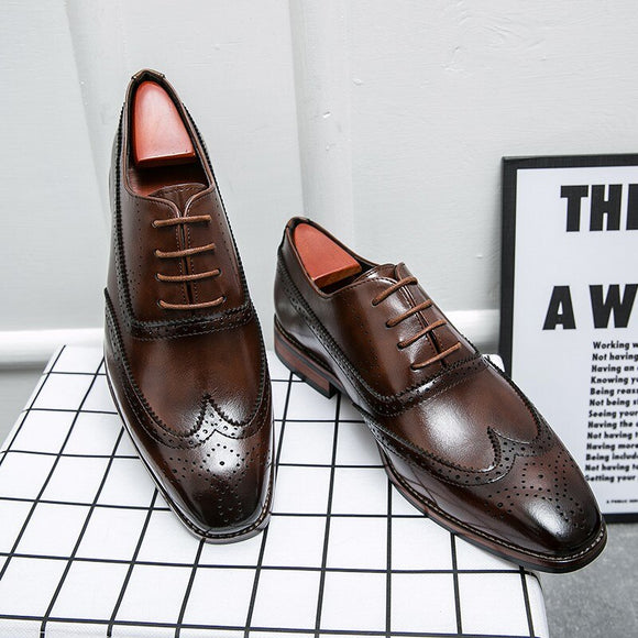 Men Fashion Business Oxfords Shoes