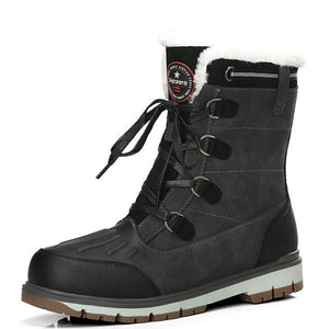 Men Winter With Fur Snow Boots