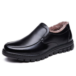 Men Winter Casual Warm Leather Shoes