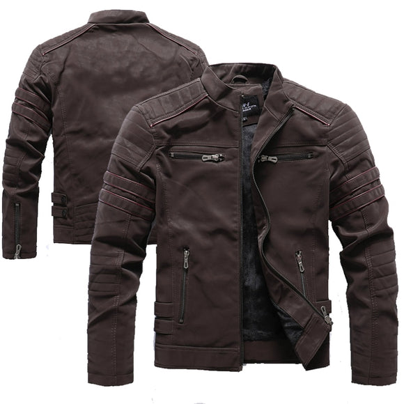 Men 2022 Vintage Fleece Warm Jacket