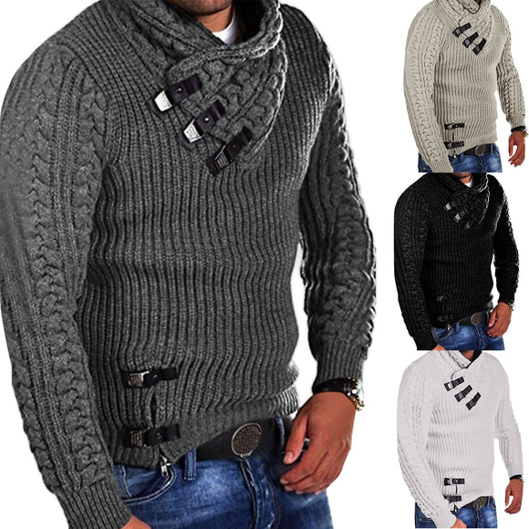 Men Casual  Slim Knitted Pullovers