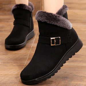 Women Winter Fashion Thick Boots