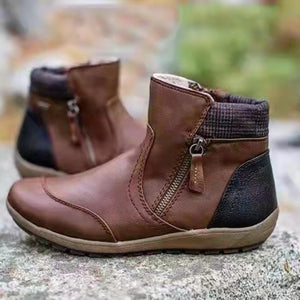 Women Winter Round ToAnkle Boots