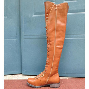 Women Leather Soft Face High Boots