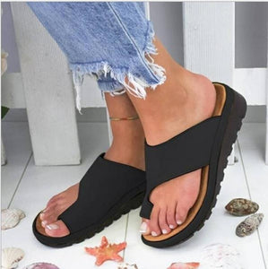 Women Summer Comfy Platform Flat Sandals