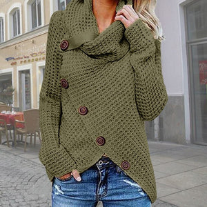 Women Turtleneck Knitted Sweaters