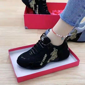 Women's Breathable Lace-up Shoes
