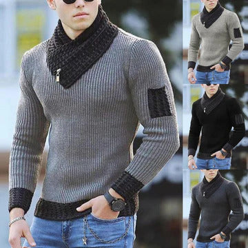 Men New Pullover Turtleneck Sweater